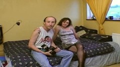 british skank video: British skanky housewife gets photographed and assfucked