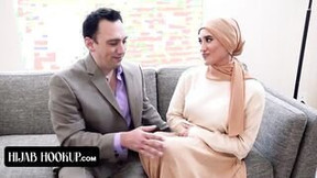 aged arab video: Hijab Hookup - Beautiful Sexy With Hijab Goes On Blind
