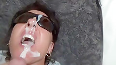 cum gargling video: Cum Special Massive Facial With Cum Cleanup Cum Gargle Swallow