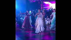 dancing asian video: Desi Paki Girls Dancing At A Wedding
