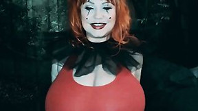 clown video: Sam38g In Clown Outfit And Makeup