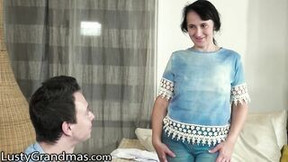 maid video: My Old Lady Maid Get A Facial