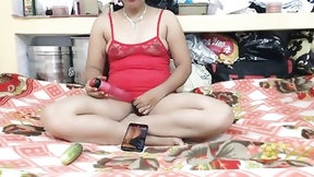 indian reality video: Desi girl masturbate pussy dildo sex Webcam dildo