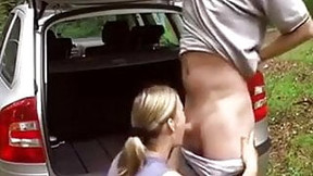 british in public video: UK wife out dogging