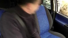 czech in public video: Picked up between trucks to suck