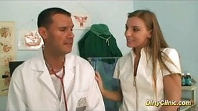 clinic video: sexy Nurse is such good fucker
