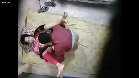 indian couple video: Indian horny couple sexy fucking in front of camera