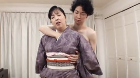 japanese creampie video: I Want to Fuck a Beautiful Woman in Kimono and an Angel in White! - Part.7