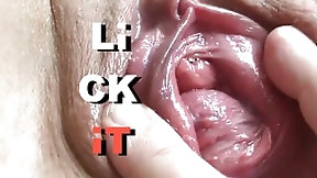 creampie eating video: Cum twice in tight pussy and clean up after himself. Creampie eating. Close-up.