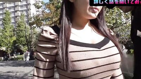 asian money video: Full-bosomed Asian MILF agrees to fuck on the camera for cash