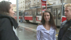 czech couple video: Young women are so kind that share loved men with each other