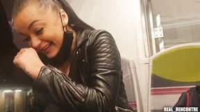 tourist video: Ukrainian Tourist Gets Screwed on the Train by two Strangers: