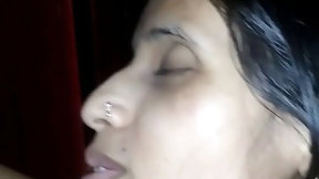 indian video: Desi wife has sex on table