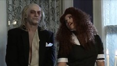 horror video: Things get nasty between 2 freaks at Rocky Horror Sex Show