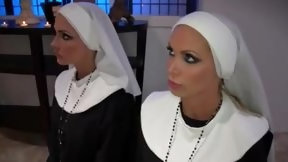 priest video: Nuns Honor Priest - Nikki Benz