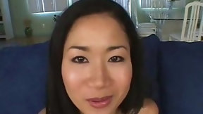 black and asian video: Stephie has a tight body
