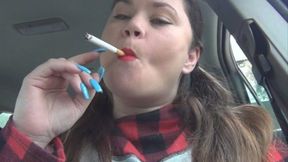 cigarette video: Enoying My Cigarette Smoking Fast In Car (MP4) ~ MissDias Playground
