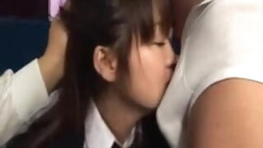 asian bus video: Japanese lady gang-bang In the inwards of a bus
