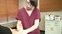 clinic video: Teen nurse loves big cocks