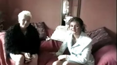 british skank video: 2 British sluts anal 4some