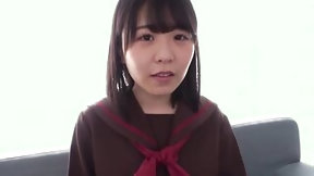 busty japanese teen video: クラスに1人はいる地味っ子が脱いだら巨乳で一軍女子よりエロかった！ウブな外見からは想像できない絶倫級�