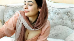 arab natural boobs video: Busty Arab Girl Shows Her Hairy Pussy