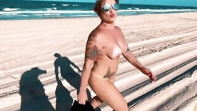sunbathing video: I went to sunbathe, and I couldn't stand the slutty...