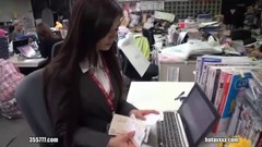 asian office video: Japanese lady gets fucked in various situations. Censored