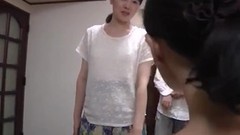 funny japanese video: Young wife and young mother in law gig 11 censored