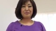 chubby asian video: Japanese Chubby Mature Creampie Sayo Akagi 51years