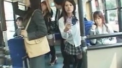 asian bus video: Those Ultra-Kinky Japanese - Bus Stop See