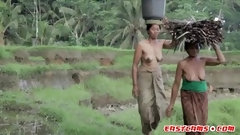 asian model video: Documentary - Bali. Goin' Topless.