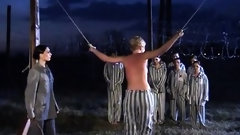 prison video: Female prisoners spanked hard by kinky lesbians in uniform