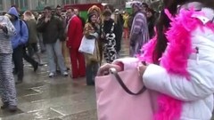 carnaval video: Public Assfucked at the german Rosenmontag carnival at Cologne - Crazy!