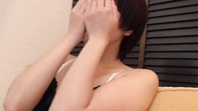 pretty japanese video: You can't miss the look on the face of a women who's never experienced orgasm when she's made to cum