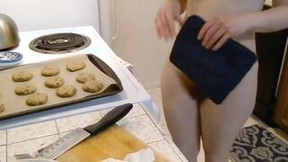 nudist video: Cookies + Salad GUEST STARRING PAUL NEWMAN!!! Nude into the Kitchen Episode 37