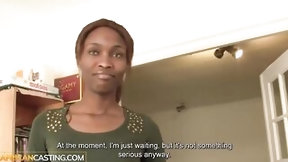 ebony amateur video: Athletic Long Ass Black Mom Real Amateur Casting