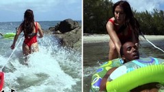 lifeguard video: BANGBROS - Hot PAWG Valerie Kay Gives Big Black Cock CPR