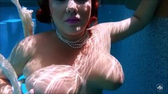 underwater video: Swimming With a Mermaid