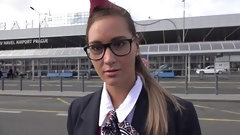 stewardess video: Stewardess Andrea