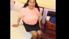colombian video: Latin Colombian Granny Emma