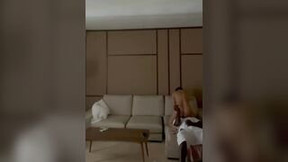 caught cheating video: Having Fun with hotel staff