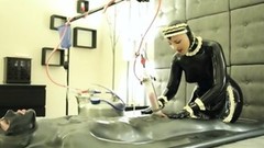 rubber video: Hot pornstar latex with cumshot