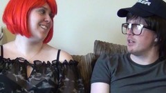 redneck video: Redneck and a chubby chick have oral and hardcore sex