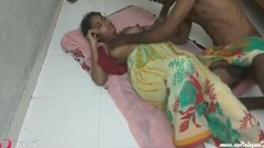 telugu video: desi indian village telugu couple romance, fucking on the floor