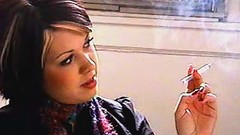 cigarette video: She looks so pretty smoking cigarette