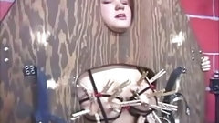 clamp video: BBW Tit Clamping