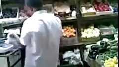arab couple video: At the market with my wife