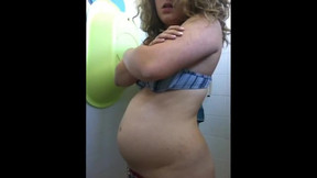 inflatable video: Enema Belly Inflation