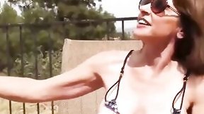experienced video: Experienced aged woman with large tits, Cashmere is getting drilled in a doggy- style position